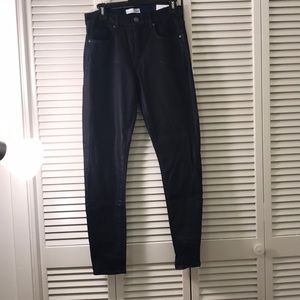 FLASH SALE! Loft Indigo Coated Denim - 4 - NWT
